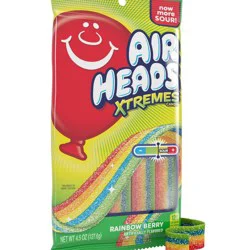 Airheads Extremes Rainbow Berry Sour Chewy Candy - 4.5oz