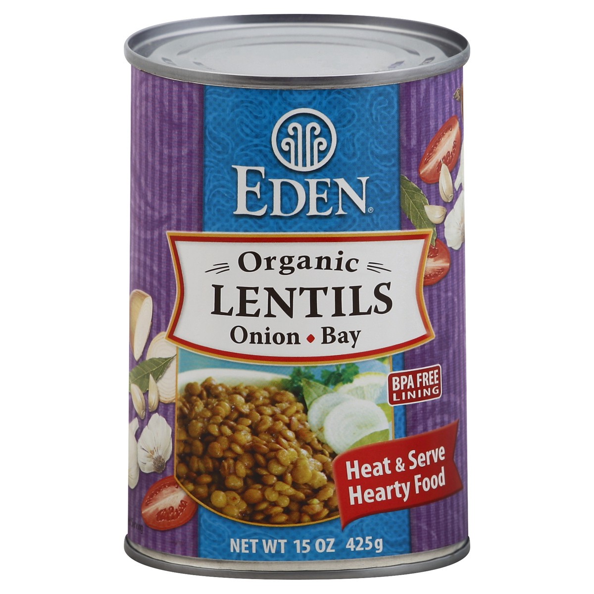 slide 3 of 3, Eden Foods Lentils 15 oz, 15 oz