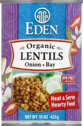 Eden Foods Lentils 15 oz