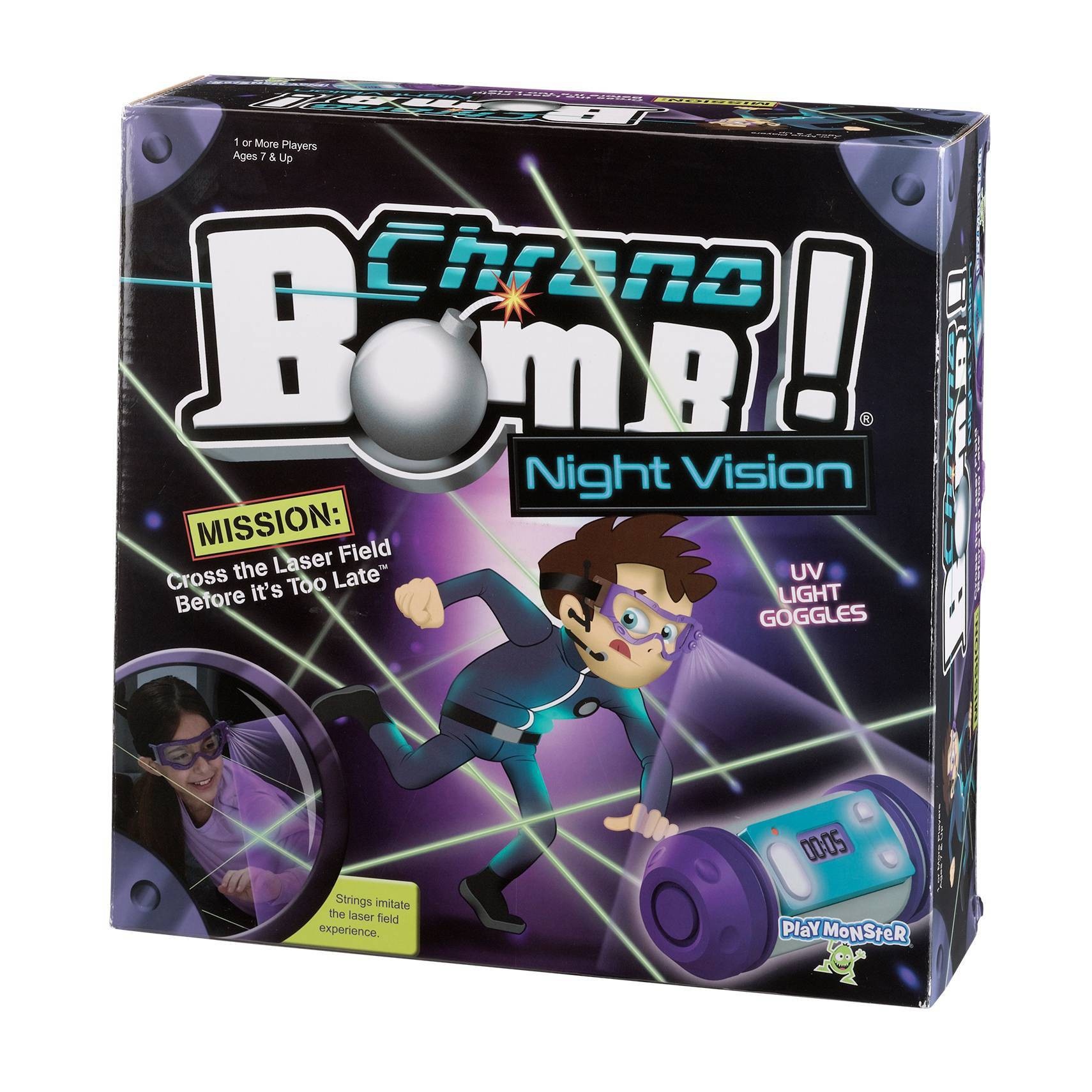 slide 1 of 4, PlayMonster Chrono Bomb! Night Vision Game, 1 ct