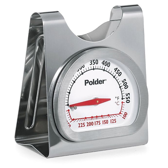 slide 1 of 1, Polder Deluxe Oven Thermometer, 1 ct