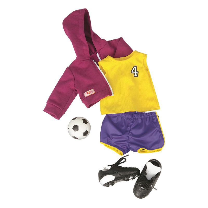 slide 1 of 3, Our Generation Soccer Outfit for 18" Dolls - Team Player, 1 ct