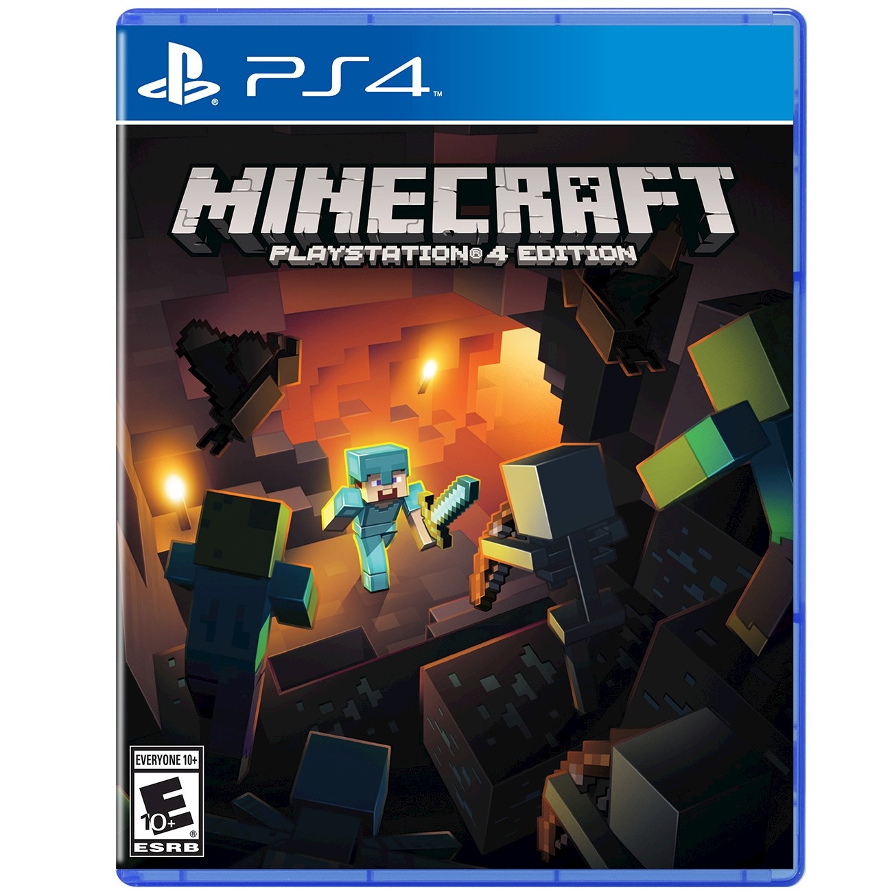 slide 1 of 4, Minecraft PlayStation 4, 1 ct