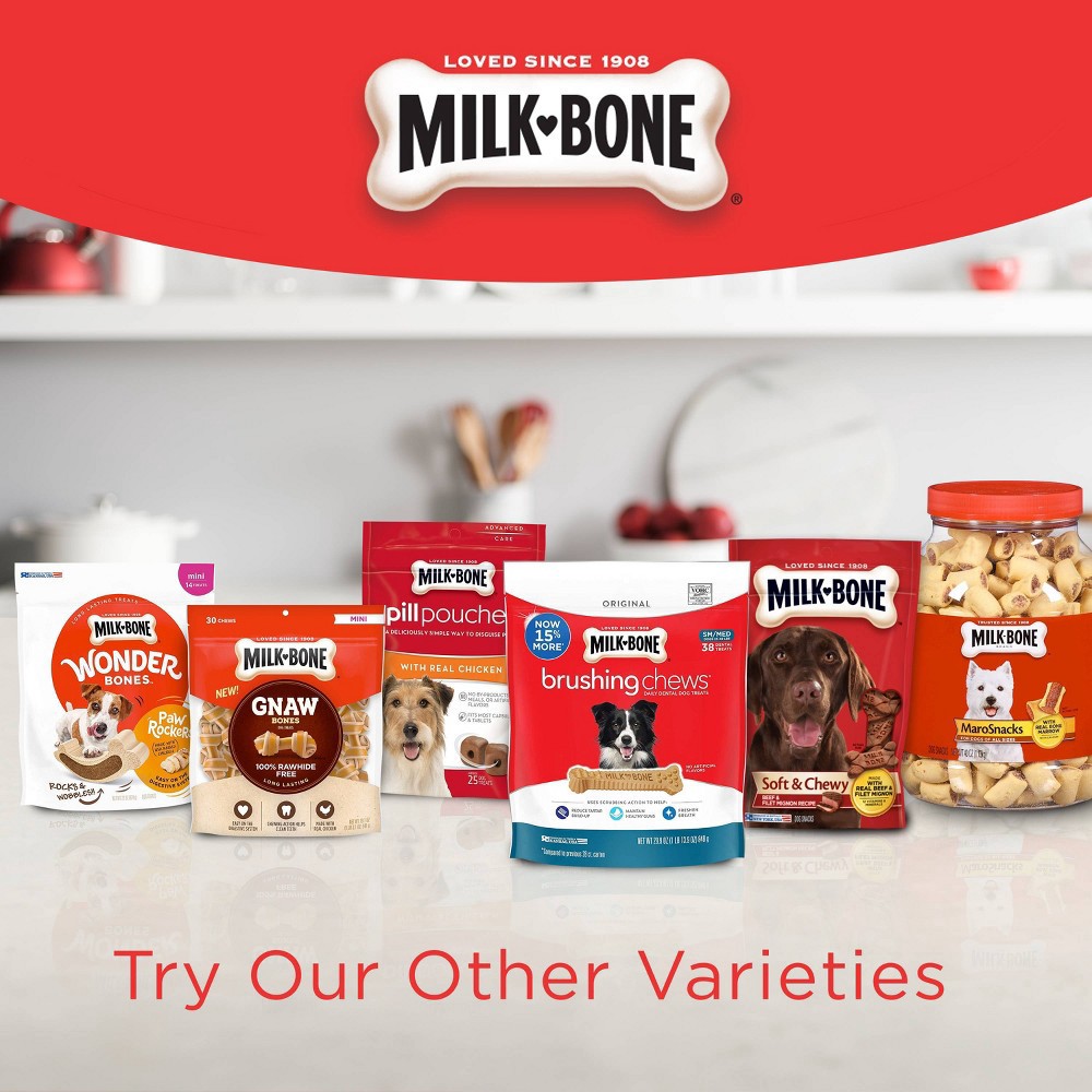 slide 3 of 3, Milk-Bone Good Morning Healthy Joints Chicken Flavor Daily Vitamin Treats for Dogs - 15oz, 15 oz