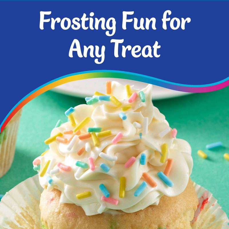 slide 2 of 9, Pillsbury Whipped Funfetti Vanilla Frosting - 12oz, 12 oz