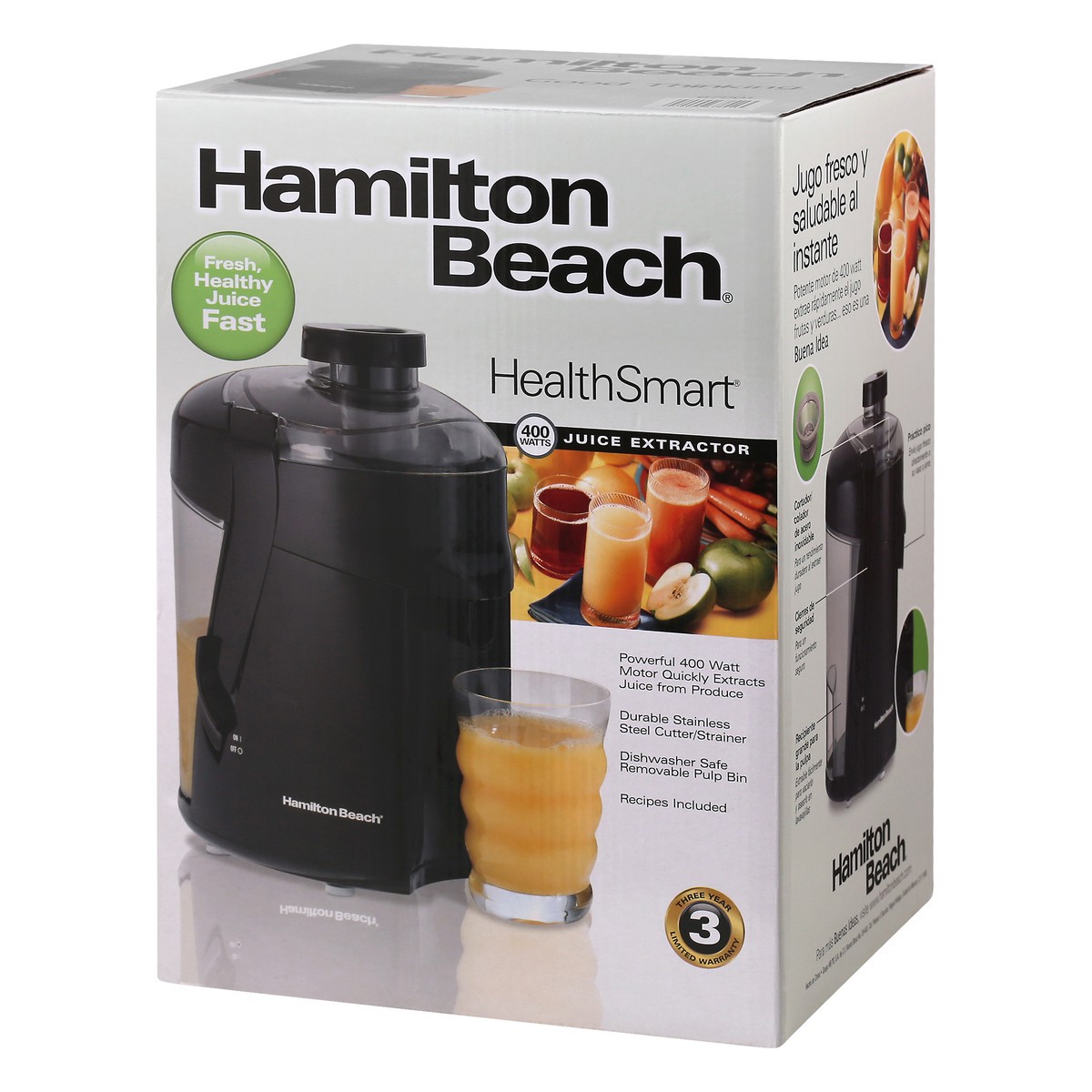 slide 11 of 11, Hamilton Beach Health Juice Extractor, 1 ct