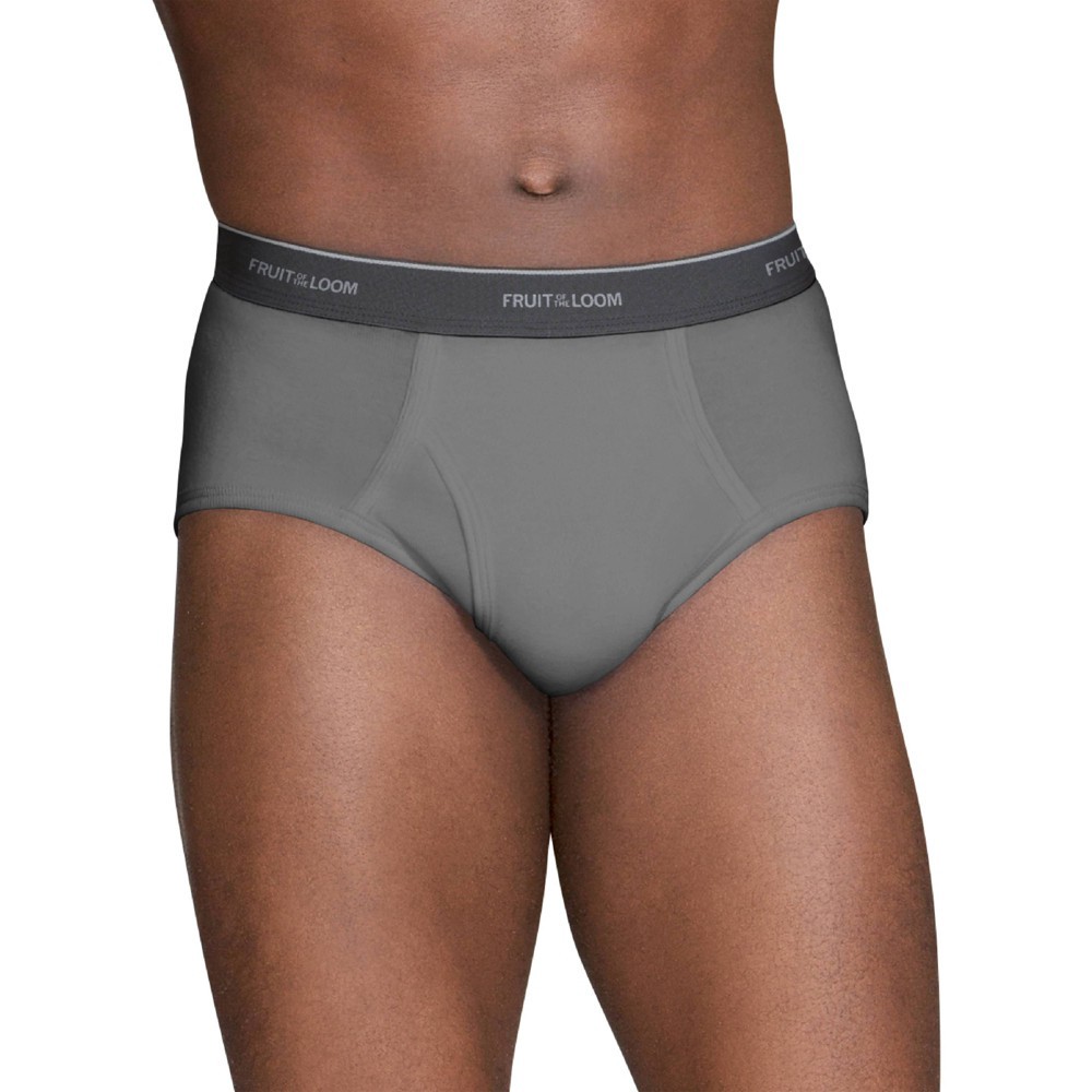slide 3 of 3, Fruit of the Loom Men's 6pk Briefs - Colors May Vary XL, 6 ct