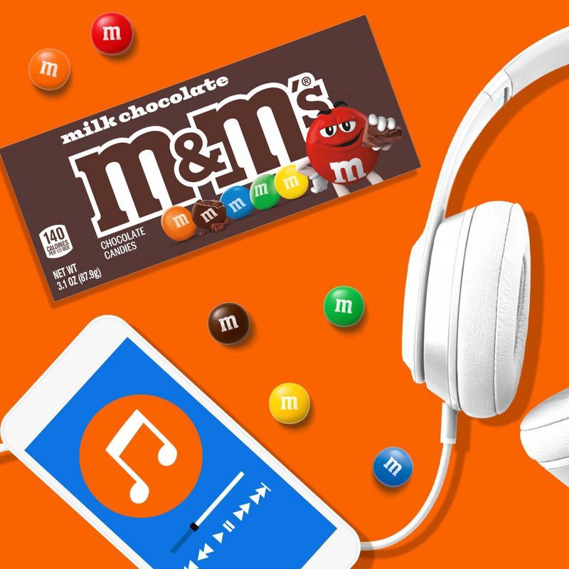 slide 4 of 11, M&M's Milk Chocolate Candy - 3.1oz, 3.1 oz