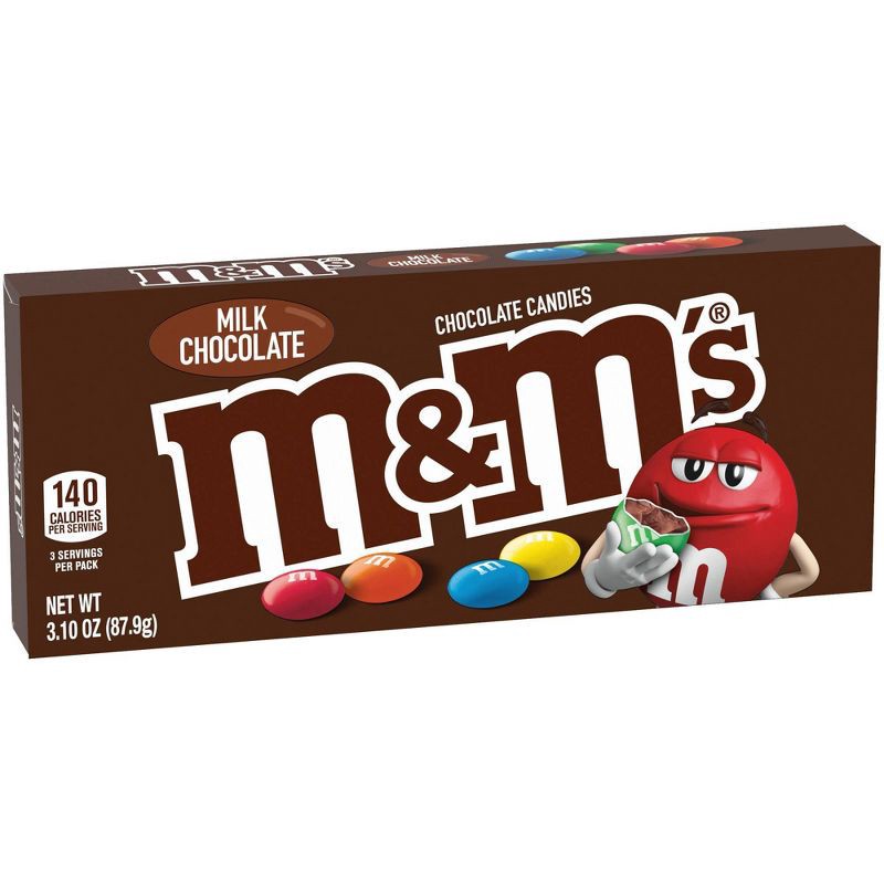 slide 7 of 8, M&M's Milk Chocolate Candy - 3.1oz, 3.1 oz