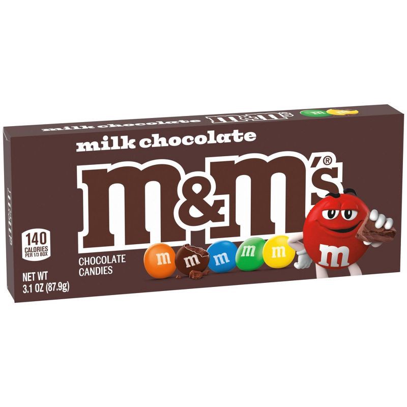 slide 10 of 11, M&M's Milk Chocolate Candy - 3.1oz, 3.1 oz