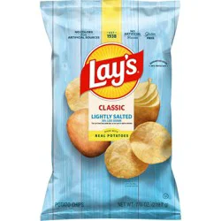Lay's Lightly Salted Classic Potato Chips - 7.75oz