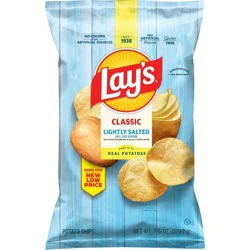 Lay's Lightly Salted Classic Potato Chips - 7.75oz