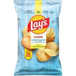 Lay's Lightly Salted Classic Potato Chips - 7.75oz