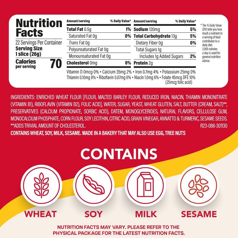 slide 4 of 9, Sara Lee Butter bread - 20oz, 20 oz