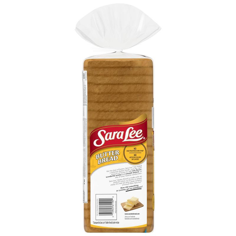 slide 5 of 9, Sara Lee Butter bread - 20oz, 20 oz