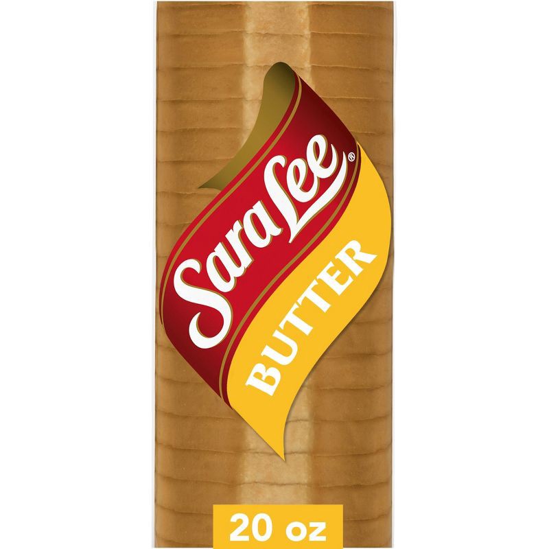 slide 1 of 9, Sara Lee Butter bread - 20oz, 20 oz