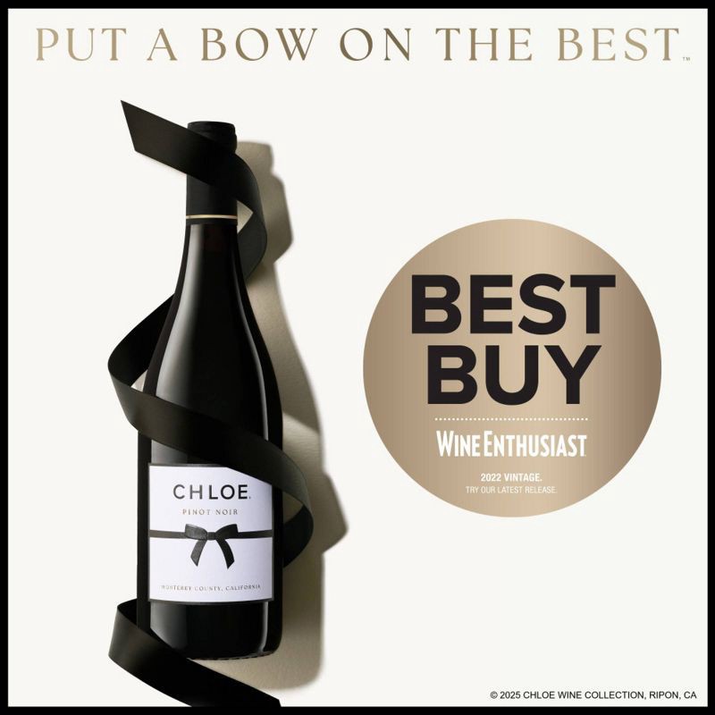 slide 5 of 8, Chloe Wine Collection Chloe Pinot Noir Red Wine - 750ml Bottle, 750 ml
