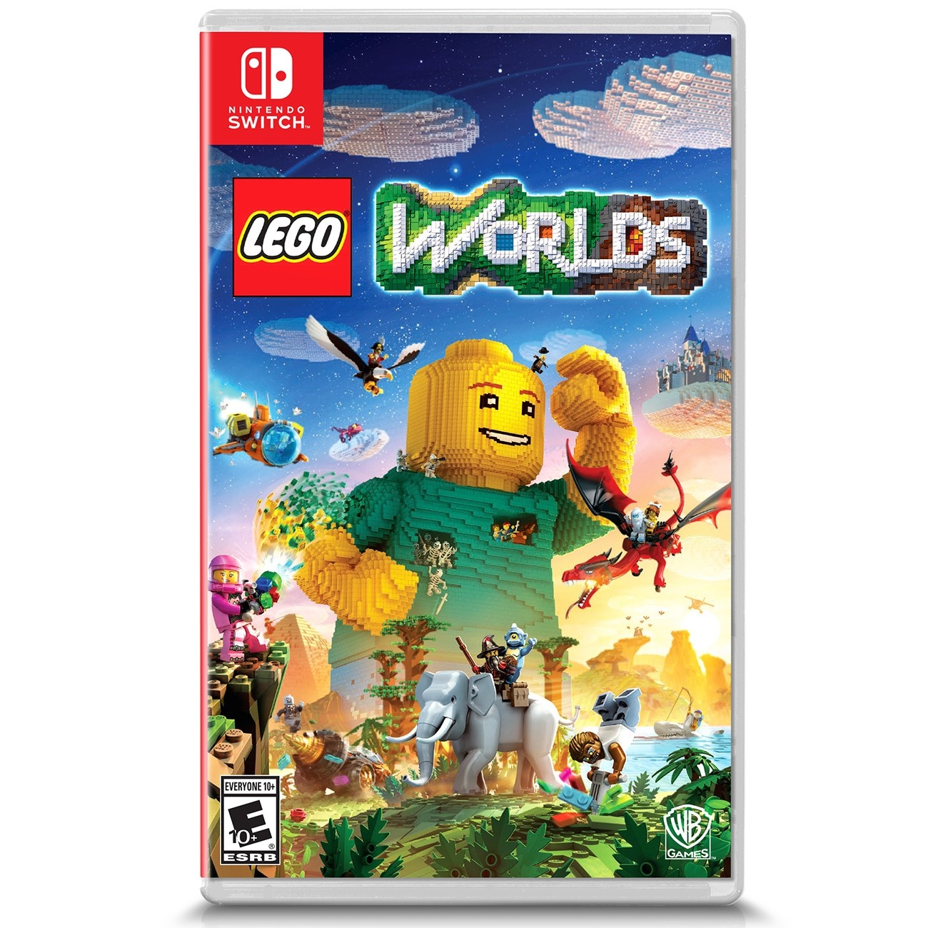 slide 1 of 4, Warner Bros. LEGO Worlds - Nintendo Switch, 1 ct