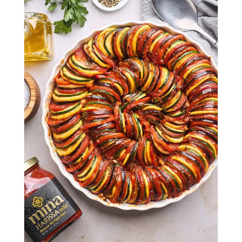 slide 4 of 5, Mina Harissa Mild Red Pepper Sauce - 10oz, 10 oz