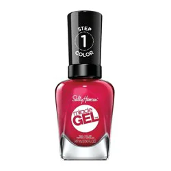 Sally Hansen Miracle Gel Nail Polish - 469/555 Bordeaux Glow - 0.5 fl oz
