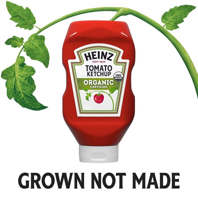 slide 5 of 12, Heinz Organic Tomato Ketchup - 32oz, 32 oz
