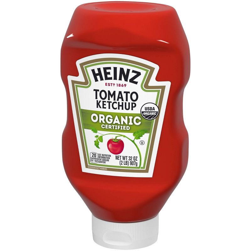 slide 10 of 12, Heinz Organic Tomato Ketchup - 32oz, 32 oz