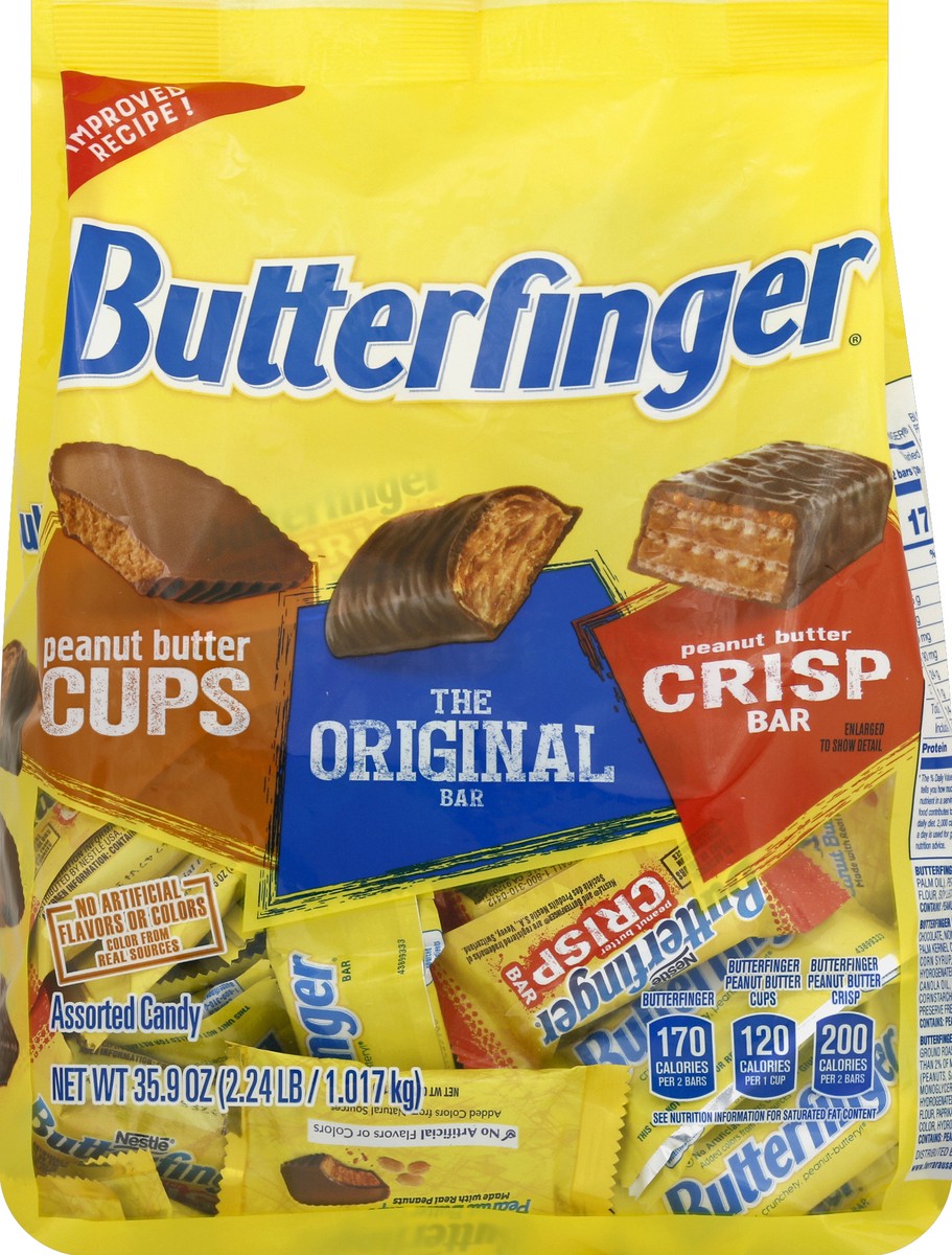 slide 5 of 6, Butterfinger Assorted Candy, 35.9 oz