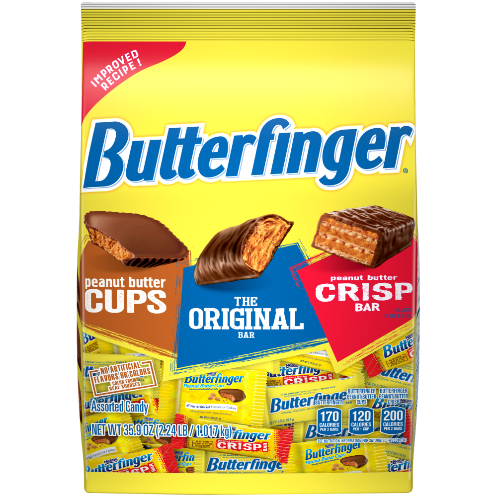 slide 1 of 6, Butterfinger Assorted Candy, 35.9 oz