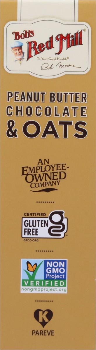 slide 9 of 9, Bob's Red Mill Peanut Butter Chocolate & Oats Bars 5 - 1.48 oz Bars, 5 ct