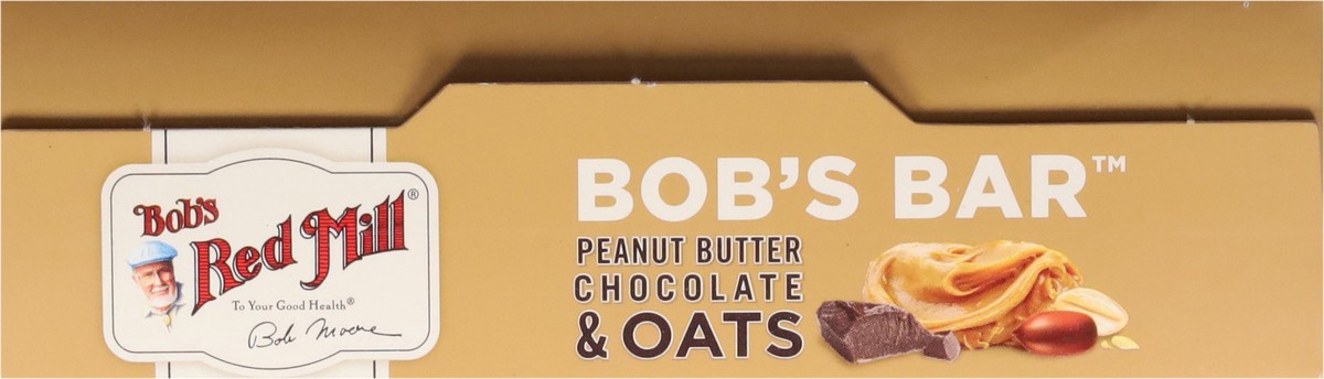 slide 4 of 9, Bob's Red Mill Peanut Butter Chocolate & Oats Bars 5 - 1.48 oz Bars, 5 ct