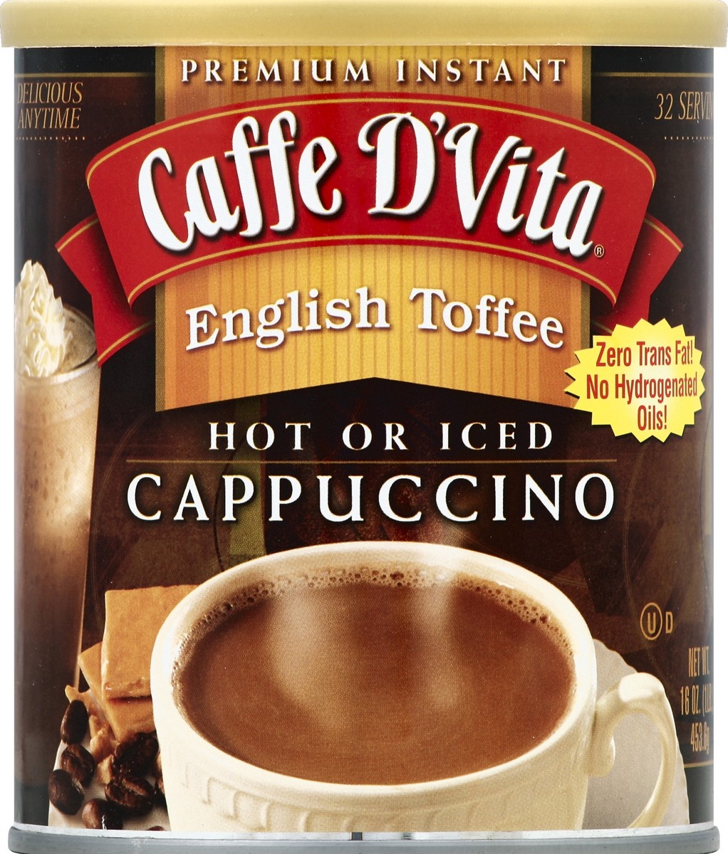 slide 2 of 2, Caffe D'Vita Cappuccino - 16 oz, 16 oz
