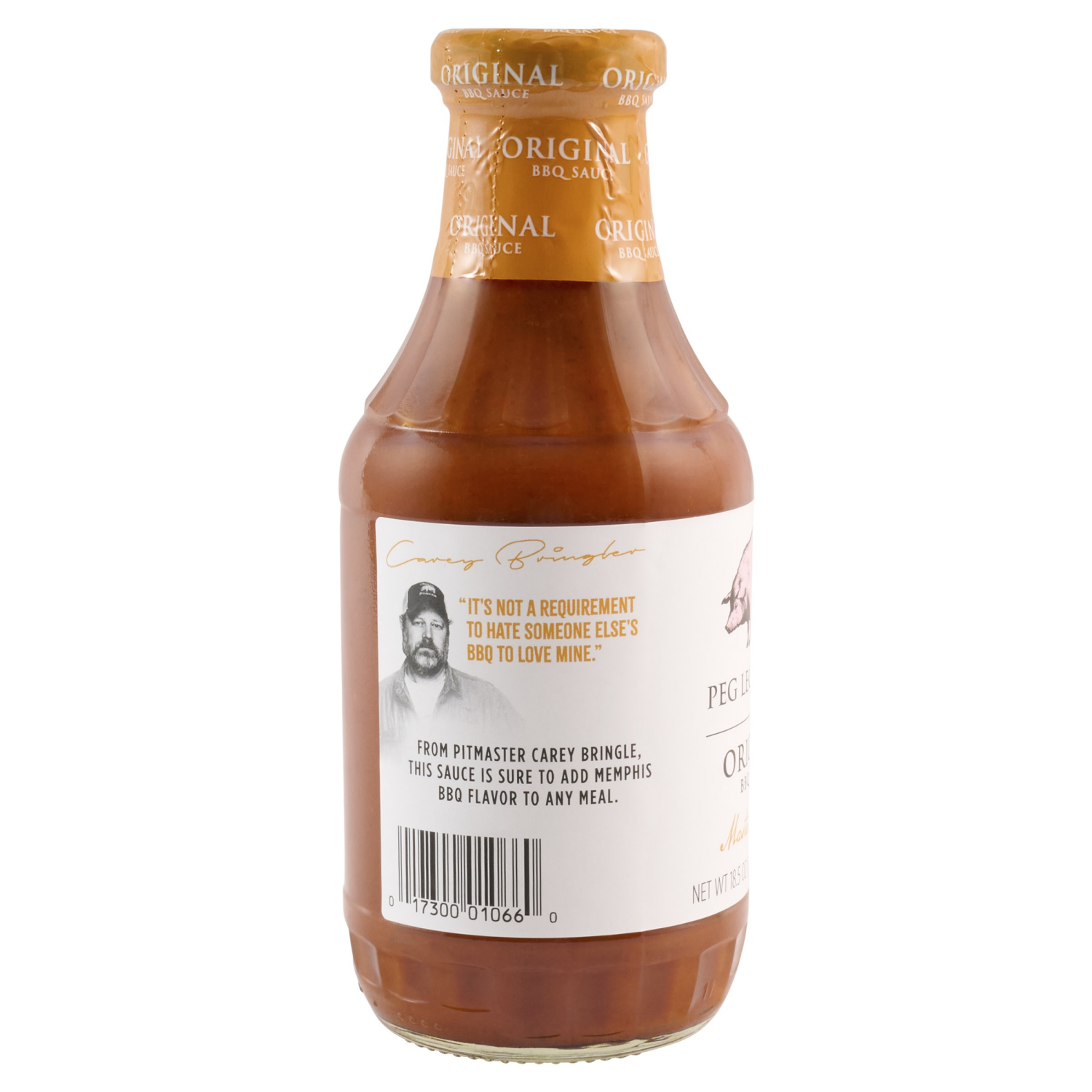 slide 2 of 4, Peg Leg Porker Original BBQ Sauce, 18.5 oz