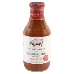 Peg Leg Porker Original Hot BBQ Sauce, 18.500 oz