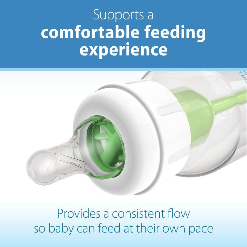 slide 2 of 12, Dr. Brown's Preemie Flow Narrow Baby Bottle Silicone Nipple - Slowest Flow - 2pk - 0m+, 2 ct