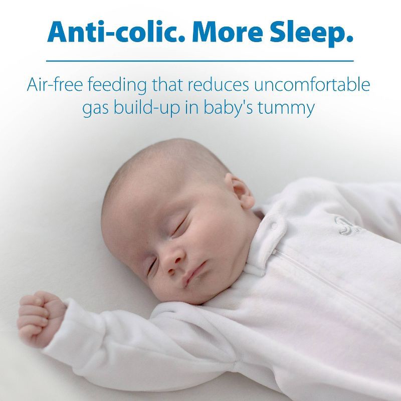 slide 5 of 16, Dr. Brown's 4oz Anti-Colic Options+ Narrow Baby Bottle with Level 1 Slow Flow Nipple - 0m+, 4 oz