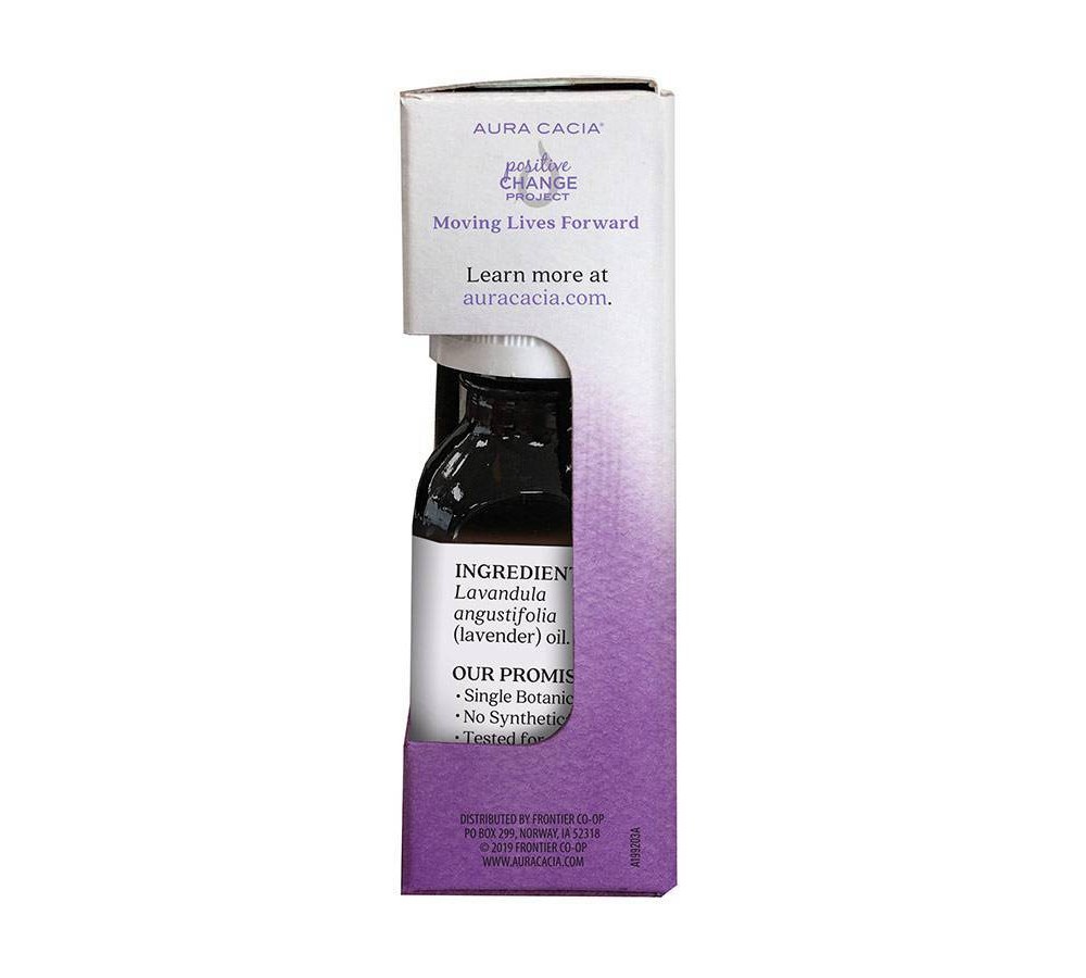 slide 2 of 5, Aura Cacia Lavender Relaxing Pure Essential Oil - 0.5 fl oz, 0.5 fl oz