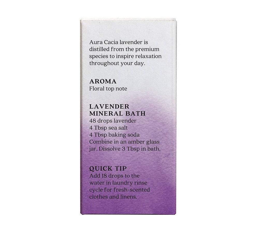 slide 4 of 5, Aura Cacia Lavender Relaxing Pure Essential Oil - 0.5 fl oz, 0.5 fl oz