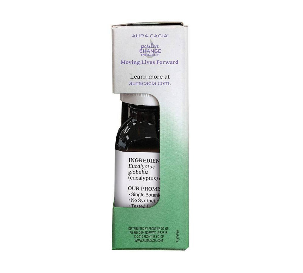 slide 2 of 5, Aura Cacia Eucalyptus Exhilarating Pure Essential Oil - 0.5 fl oz, 0.5 fl oz