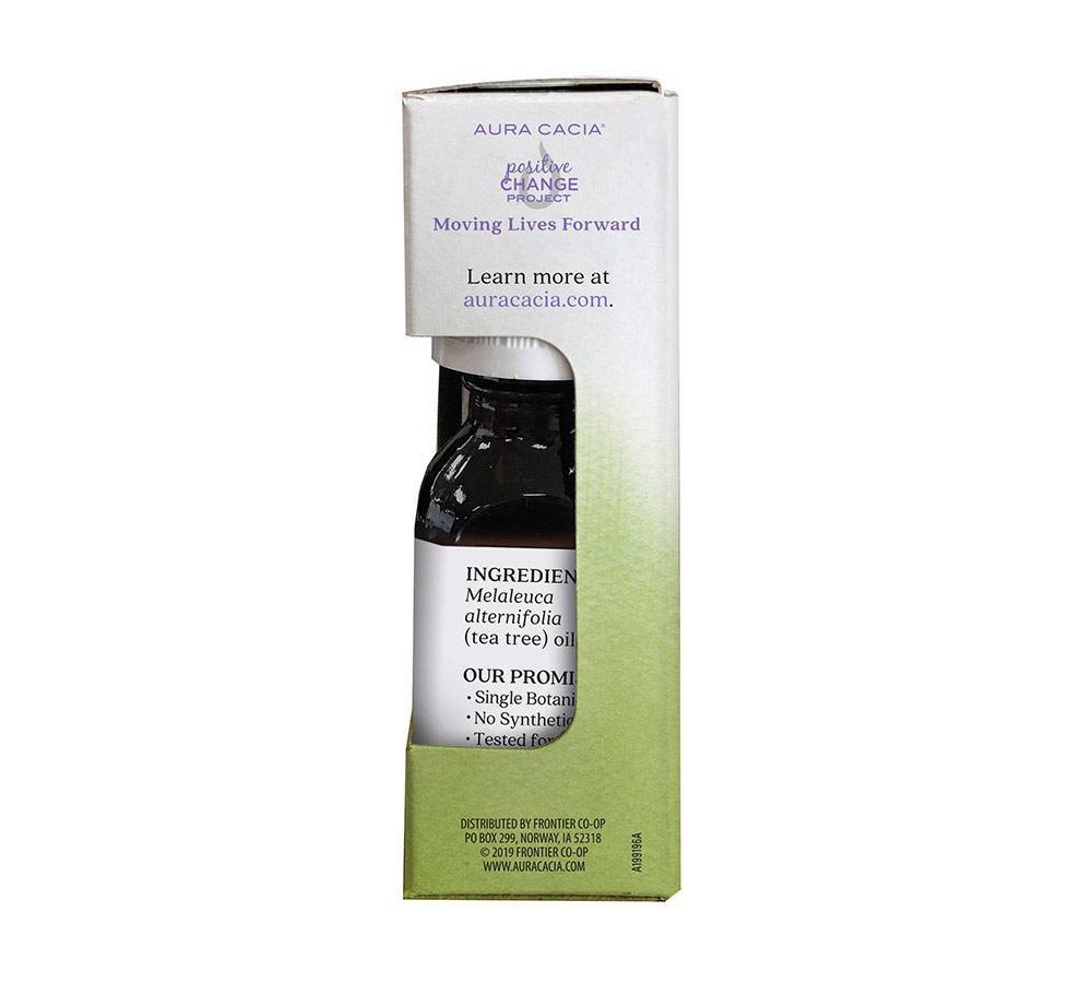 slide 2 of 5, Aura Cacia Tea Tree Purifying Pure Essential Oil - 0.5 fl oz, 0.5 fl oz