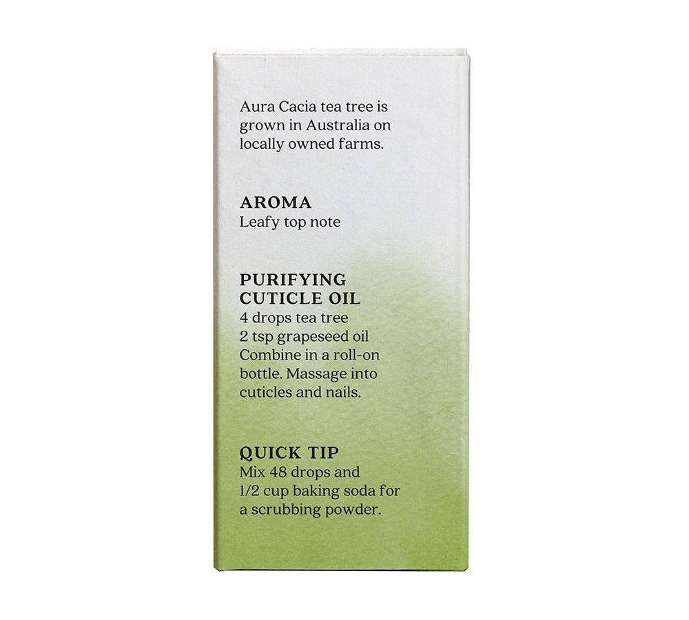 slide 4 of 5, Aura Cacia Tea Tree Purifying Pure Essential Oil - 0.5 fl oz, 0.5 fl oz