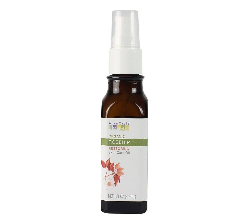 slide 5 of 6, Aura Cacia Organic Rosehip Skin Care Oil, 1 fl oz