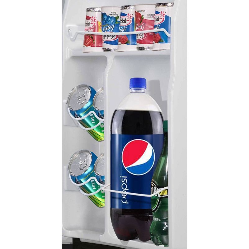 slide 5 of 8, Whirlpool 2.7 cu ft Mini Refrigerator - Stainless Steel - WH27S1E, 1 ct