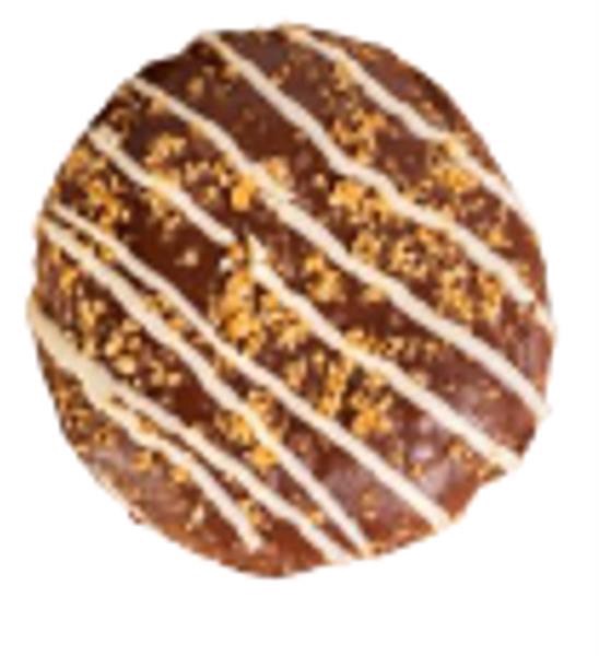 slide 1 of 1, S'Mores Marshmallow Creme Filled Donut, 4.4 oz