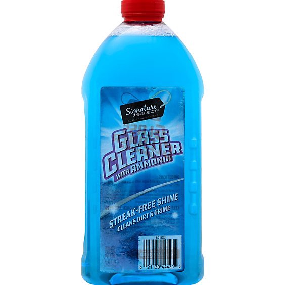 slide 1 of 1, Signature Select Glass Cleaner With Ammonia Refill - 67.6 Fl. Oz., 67.6 fl oz