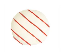 Raspberry Vanilla Iced Donut