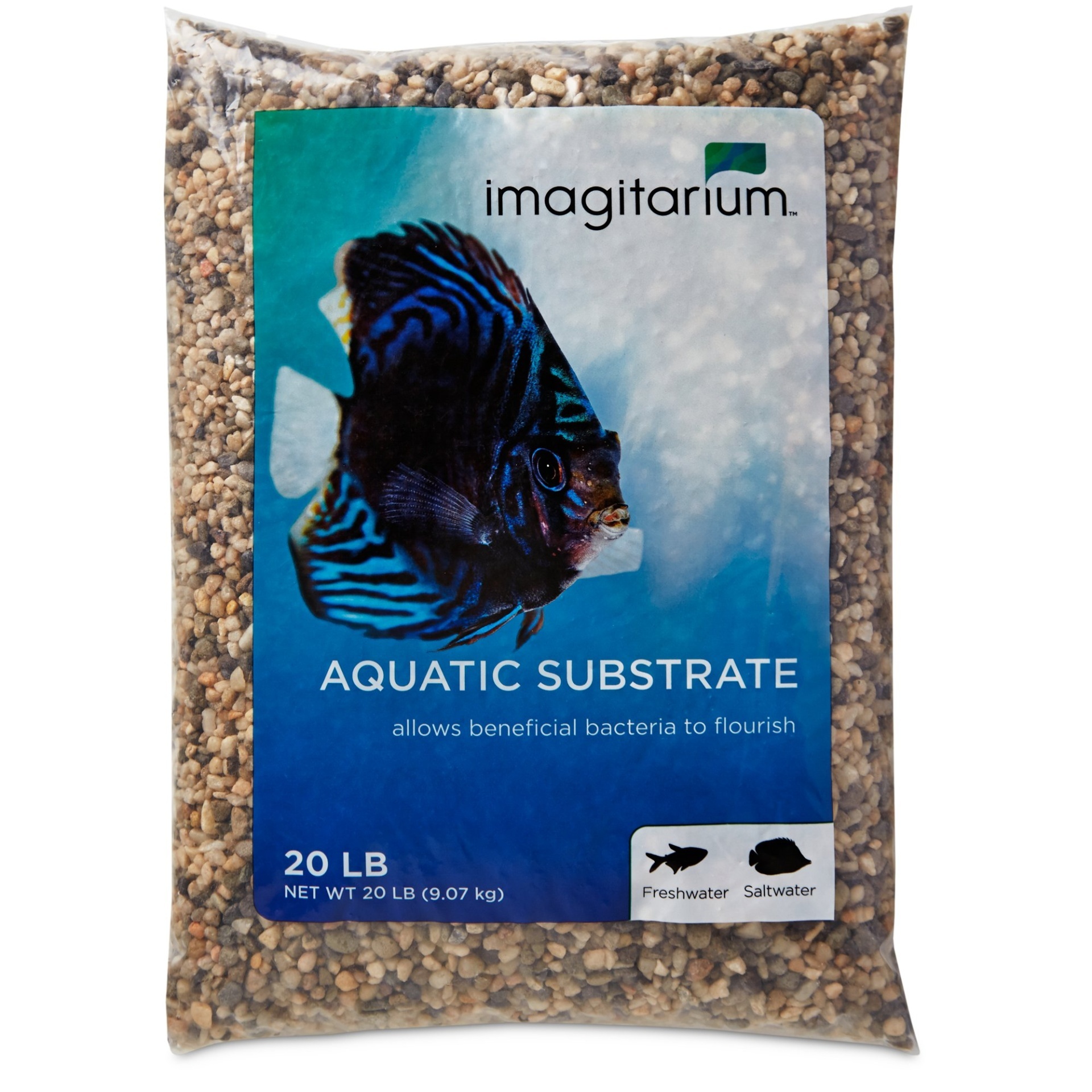 slide 1 of 1, Imagitarium Nutmeg Aquarium Gravel, 20 lb