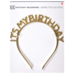 Headband Its My Birthday