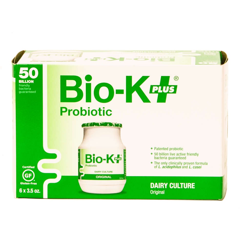 slide 1 of 4, Bio-K+ Bio-K Plus International, Inc. Bio-K Plus Probiotic, Fermented Rice, Original, 6 oz