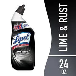 Lysol Lime And Rust Remover Toilet Bowl Cleaner - 24 Oz