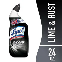 Lysol Lime And Rust Remover Toilet Bowl Cleaner - 24 Oz